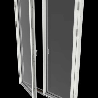 Paraltandörrar Outline 3-glas