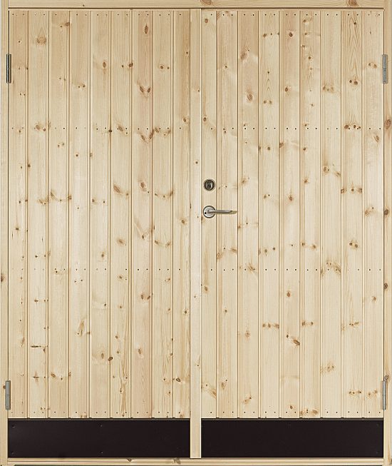 96. Parförrådsdörr KBO TÄT, Panel Fullisolerad.