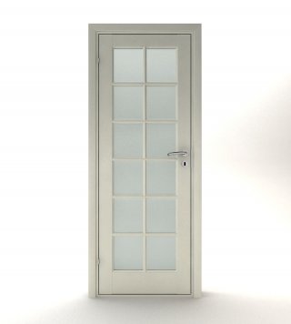 ID KBO ISL glas massiv vit.