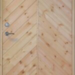 Förrådsdörr Molnebo Tät Fiskben 18°gr