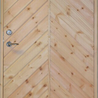 Förrådsdörr Molnebo Tät Fiskben 10°gr