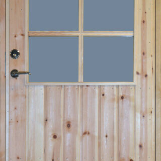 Förrådsdörr Fröbo Glas 10°gr med spröjs