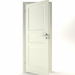 Innerdörr 3-spegel Gammal standard