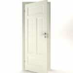 Innerdörr 4-spegel Gammal standard