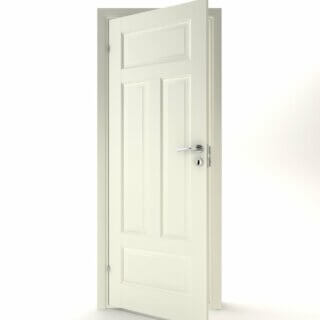 Innerdörr 4-spegel Gammal standard