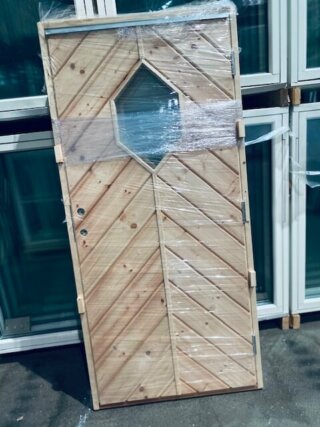 KBO Rustik sexkant glas, obehandlad